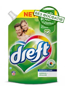 Гель для стирки Dreft Универсальный, 1.540 л (28 стирок)